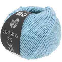 Cool Wool Big Melange Lana Grossa 1620 Hellblau meliert