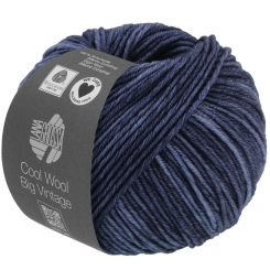 Cool Wool Big Vintage Lana Grossa 7166 Dunkelblau
