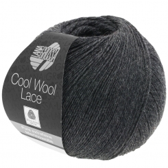Cool Wool Lace Lana Grossa 25 Anthrazit