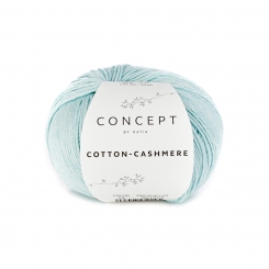 Cotton Cashmere Katia 73 Wasserblau