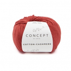 Cotton Cashmere Katia 74 Rostrot