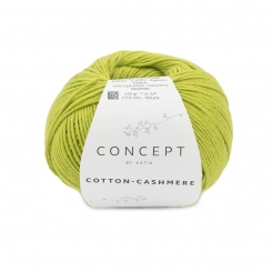 Cotton Cashmere Katia 84 Pistaziengrün