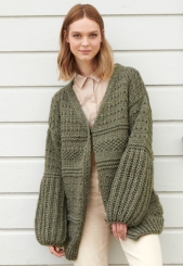 Strickset Jacke im Mustermix Lang Per Lei 