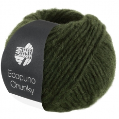 Ecopuno Chunky Lana Grossa 138 Waldgrün