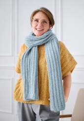 Beloved Knits Elisa Slipover, Scarf & Hat Lana Grossa 