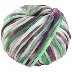 Gelato Lana Grossa 08 Ecru/Blaugrün/Dunkel-/Antikviolett/See-/Hellgrün/Altrosa