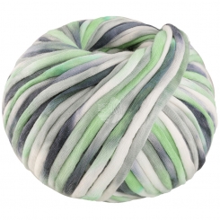 Gelato Lana Grossa 13 Dunkel-/Hellgrau/Weiß/Mint