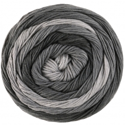 Gomitolo Tono Lana Grossa % - 1040 Hell-/Mittel-/Dunkelgrau