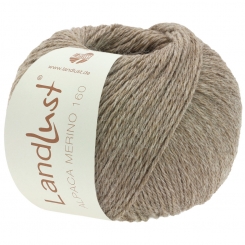 Landlust Alpaka Merino 160 Lana Grossa 404 Taupe