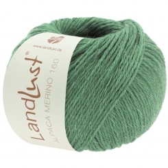 Landlust Alpaka Merino 160 Lana Grossa 432 Schilfgrün