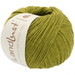 Landlust Alpaka Merino 160 Lana Grossa 443 Kiwigrün