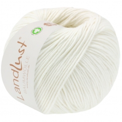 Landlust Baumwolle Lana Grossa 04 Weiß