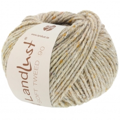 Landlust Soft Tweed 90 Lana Grossa 02 beige meliert