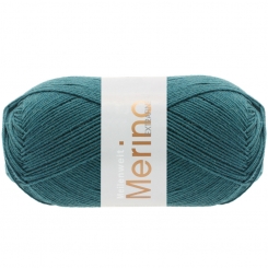 Meilenweit 100 Merino Extrafine Uni Lana Grossa 2410 Petrol