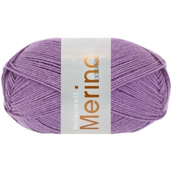Meilenweit 100 Merino Extrafine Uni Lana Grossa 2437 Dunkelfuchsia 