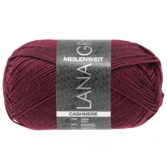 Meilenweit 50 Cashmere Lana Grossa 44 Bordeaux