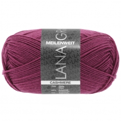 Meilenweit 50 Cashmere Lana Grossa 52 Fuchsia