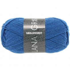 Meilenweit 50 Uni Lana Grossa 1293 Kobaltblau