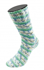 Meilenweit 6-fach Alpaca Uni Lana Grossa % - 1106 Helltürkis/Jade/Himmelblau/Weiß/Blau/Khaki