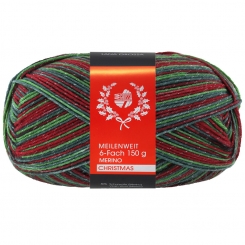 Meilenweit 6-fach Merino Christmas Lurex Lana Grossa 
