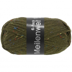Meilenweit 6-fach Tweed Lana Grossa 9248 Dunkelgrün