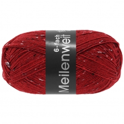 Meilenweit 6-fach Tweed Lana Grossa 9676 Kirschrot