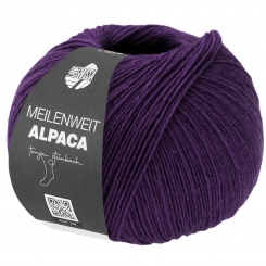 Meilenweit 100 Alpaca Lana Grossa 2021 Dunkelviolett
