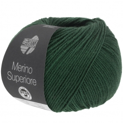 Merino Superiore Lana Grossa 17 Dunkelgrün