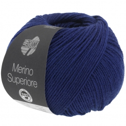 Merino Superiore Lana Grossa 20 Dunkelblau