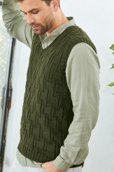 Strickset Herren-Pullunder Cool Wool 