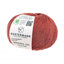Merino 160 Color Austermann 1213 granat