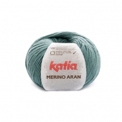 Merino Aran von Katia 100g-Knäuel 65 Pastelltürkis