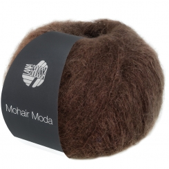 Mohair Moda Lana Grossa 12 Dunkelbraun