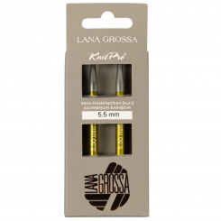 Vario Nadelspitzen Rainbow Alu Lana Grossa 5,5mm kurz