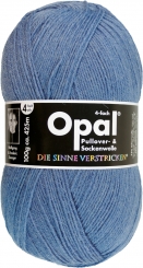 Opal 4-fach Uni 5195 jeansblau