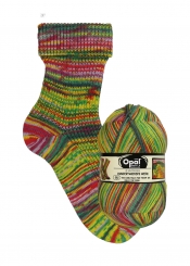 Opal 4-fach Hundertwasser 4 692 The rain falls far from us falls the rain