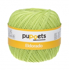 Puppets Eldorado Häkelgarn % - 00253 Hellgrün