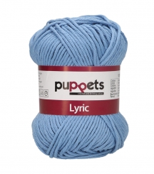 Puppets Lyric Topflappengarn Stärke 8 05010 Blau