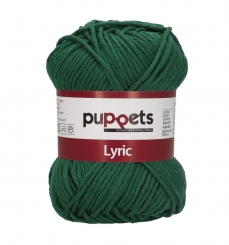 Puppets Lyric Topflappengarn Stärke 8 05056 Dunkelgrün