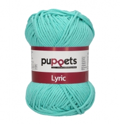 Puppets Lyric Topflappengarn Stärke 8 05057 Türkis