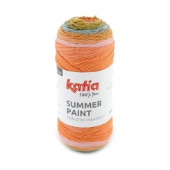 Summer Paint Katia 502 Rosé-Blau-Orange