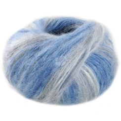 Superkid Seta Lana Grossa 102 Hellblau/Jeans/Hellgrau