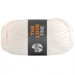The Look Fine Lana Grossa 101 Weiß