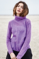 Strickset Rollkragen-Pullover Setasuri 