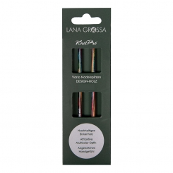 Vario Nadelspitzen Design-Holz Multicolor Lana Grossa 3,5mm