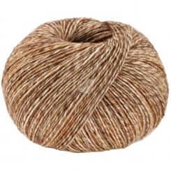 Vintage Socks Lana Grossa 1007 Sandbraun/Graubeige/-braun meliert