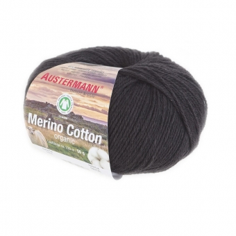 Merino Cotton Austermann 02 schwarz