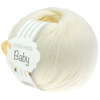 Cool Wool Baby 50g Lana Grossa 213 rohweiß