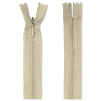 Unsichtbare Reißverschlüsse S6 089 rohweiß | 22 cm
