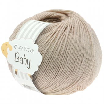 Cool Wool Baby 50g Lana Grossa 212 grége